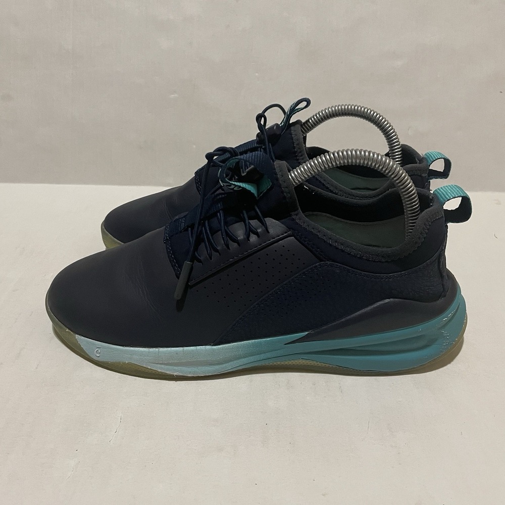 Clove Shoes Womens Size 8 Navy Blue Aqua Comfort Slip On NursingEUR 39 504632-49